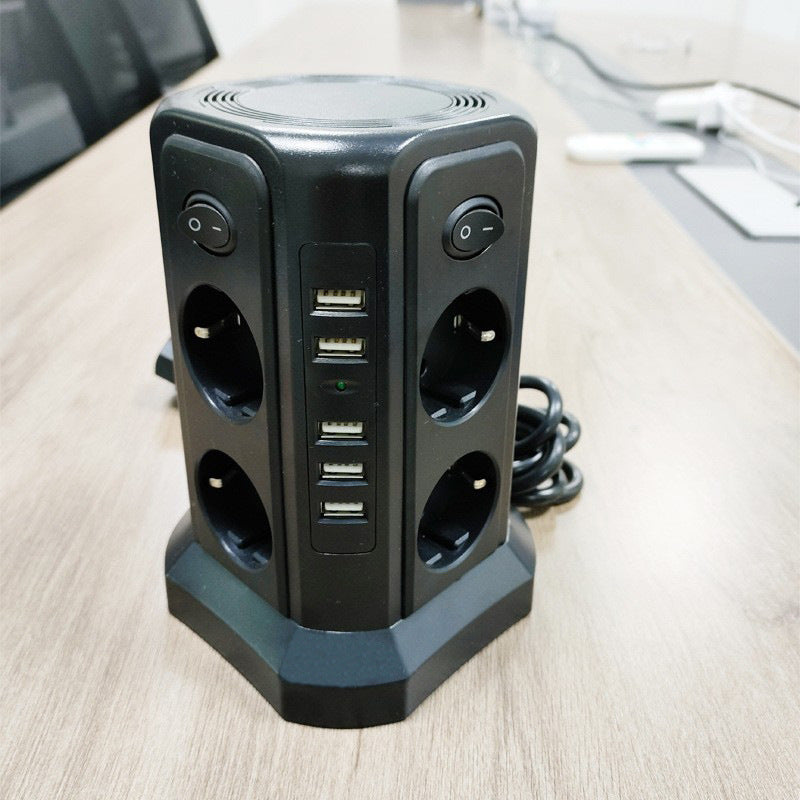 Desktop Socket European Standard 4 USB Socket Board