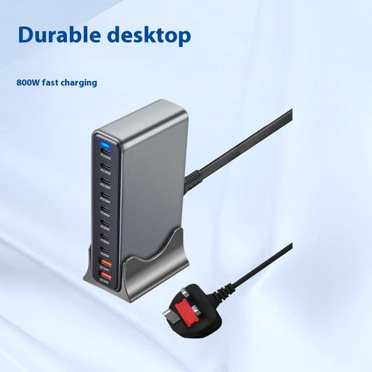 800W Gallium Nitride PD Multifunctional PD Desk Charger