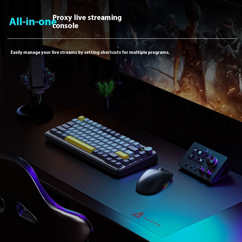 Live Assistant Volume Audio Channel Control Mesh File Video Visualization Button