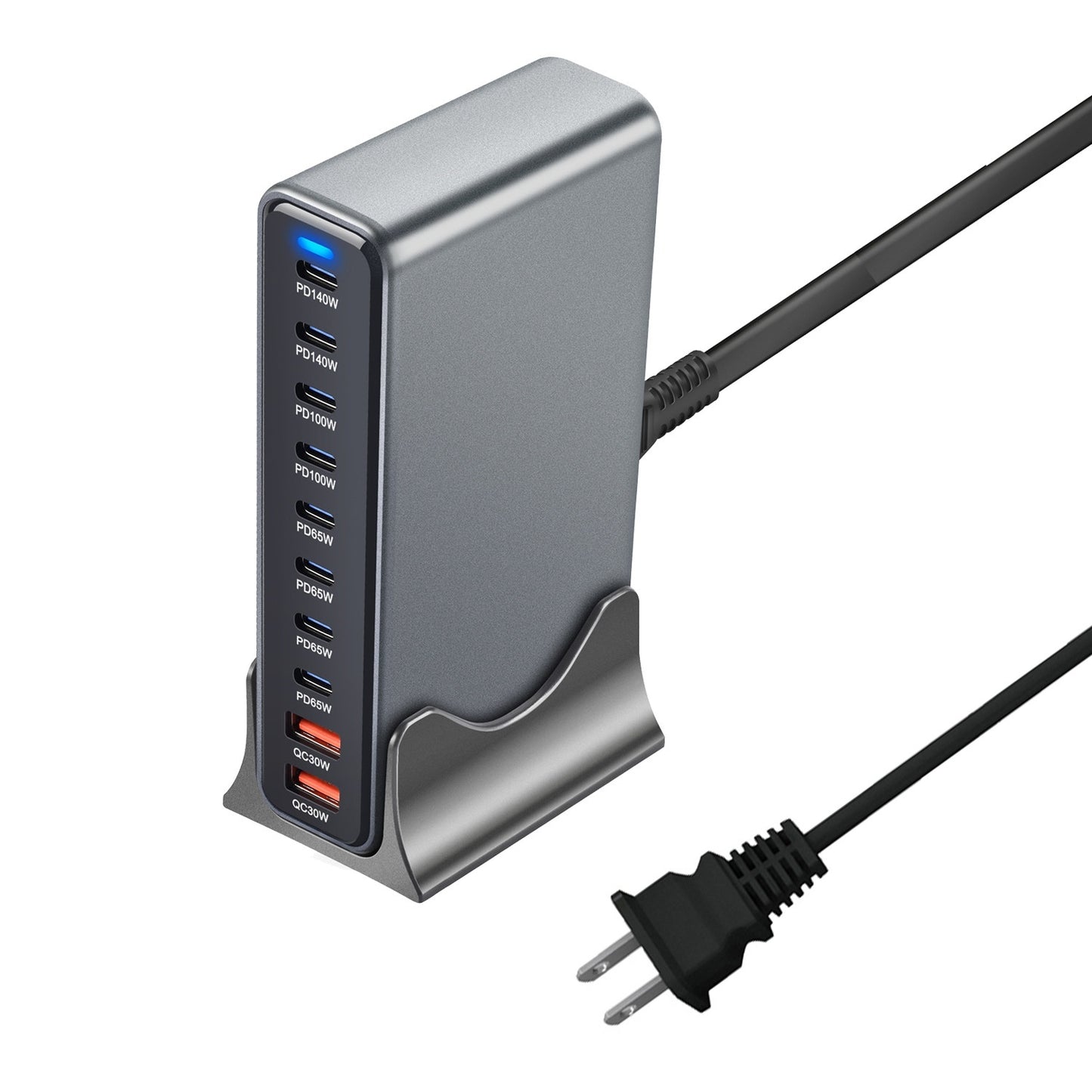 800W Gallium Nitride PD Multifunctional PD Desk Charger